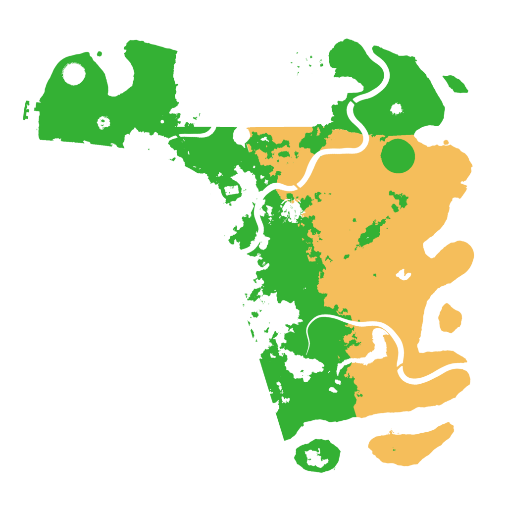 Biome Rust Map: Procedural Map, Size: 4000, Seed: 1399634009