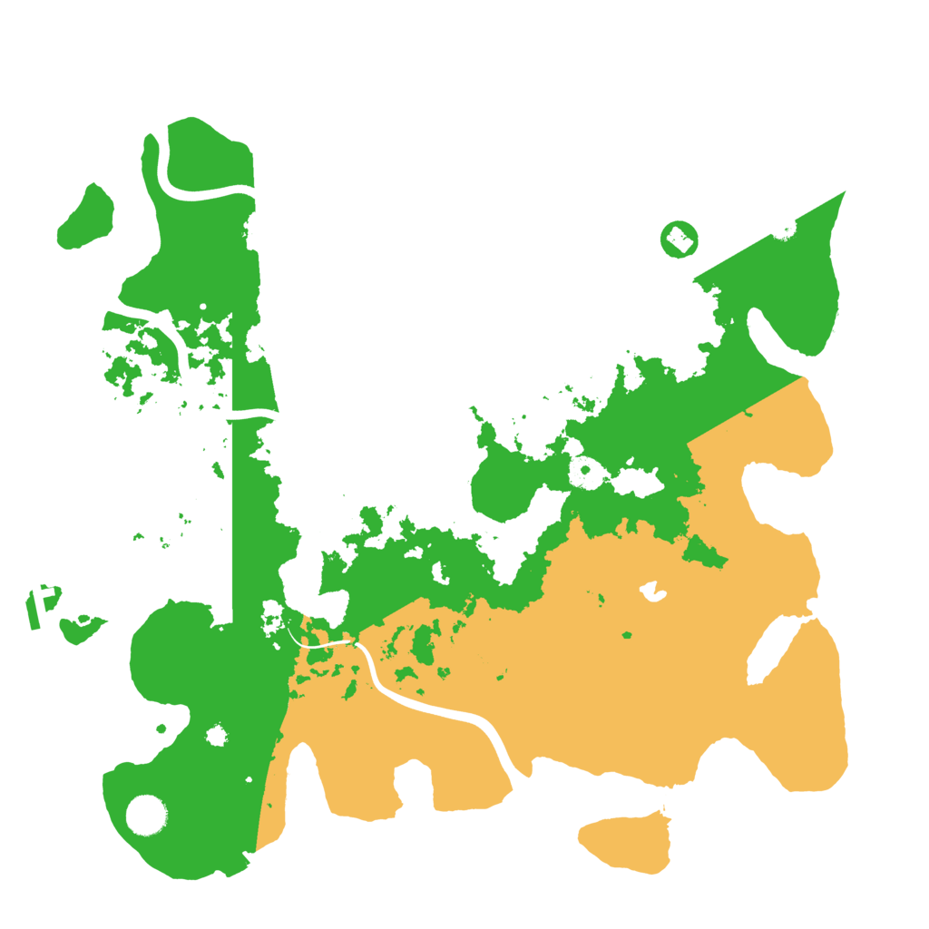 Biome Rust Map: Procedural Map, Size: 4000, Seed: 2009611175