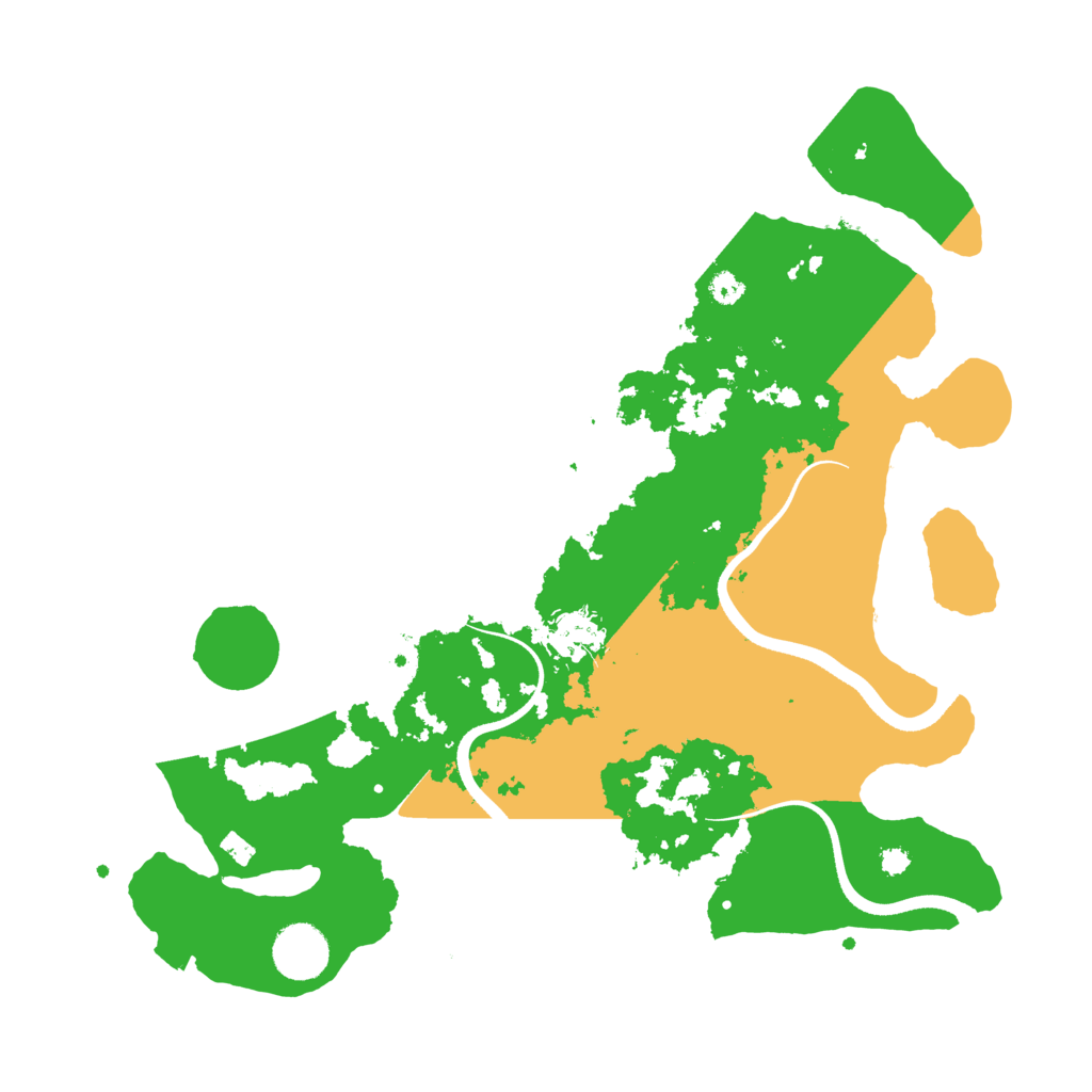 Biome Rust Map: Procedural Map, Size: 3500, Seed: 1887230747