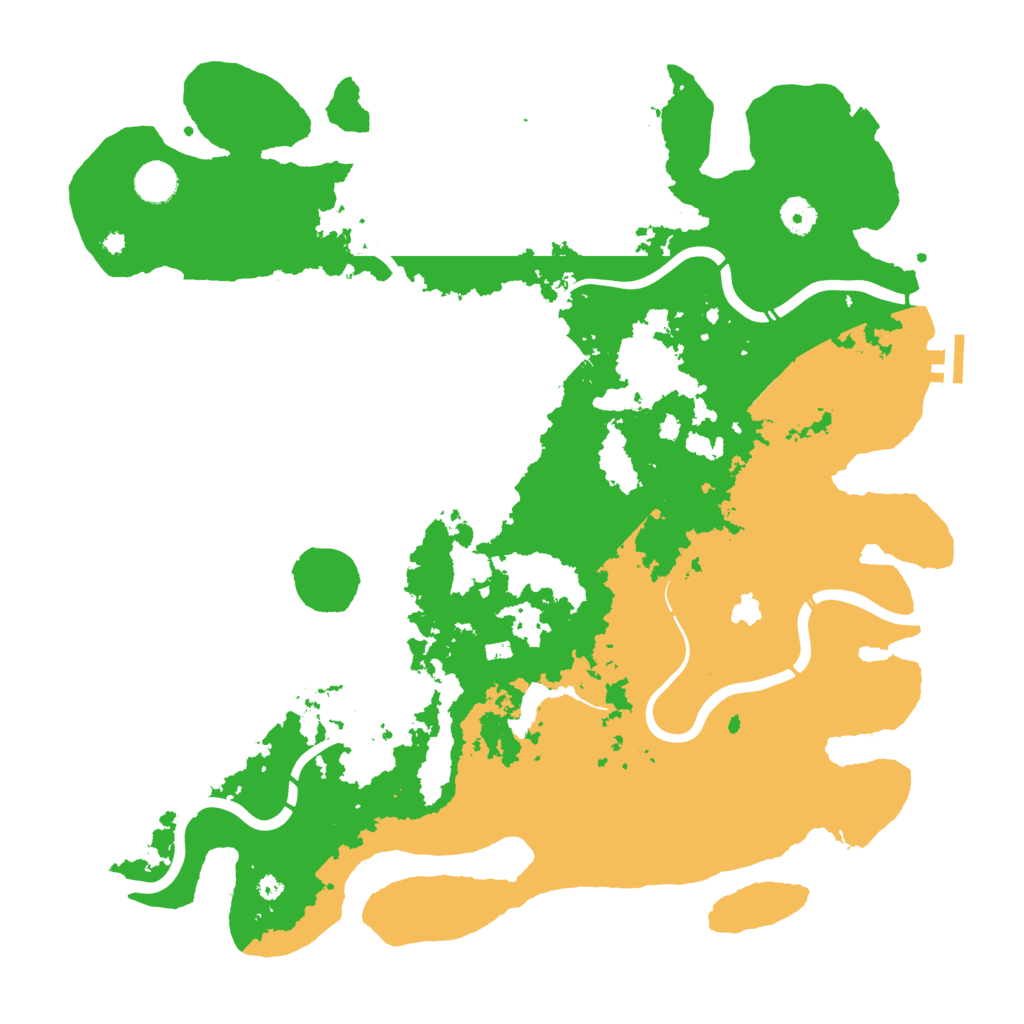 Biome Rust Map: Procedural Map, Size: 4250, Seed: 1257104418