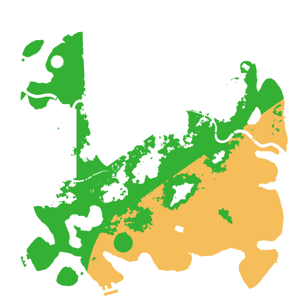 Biome Rust Map: Procedural Map, Size: 4250, Seed: 366224745