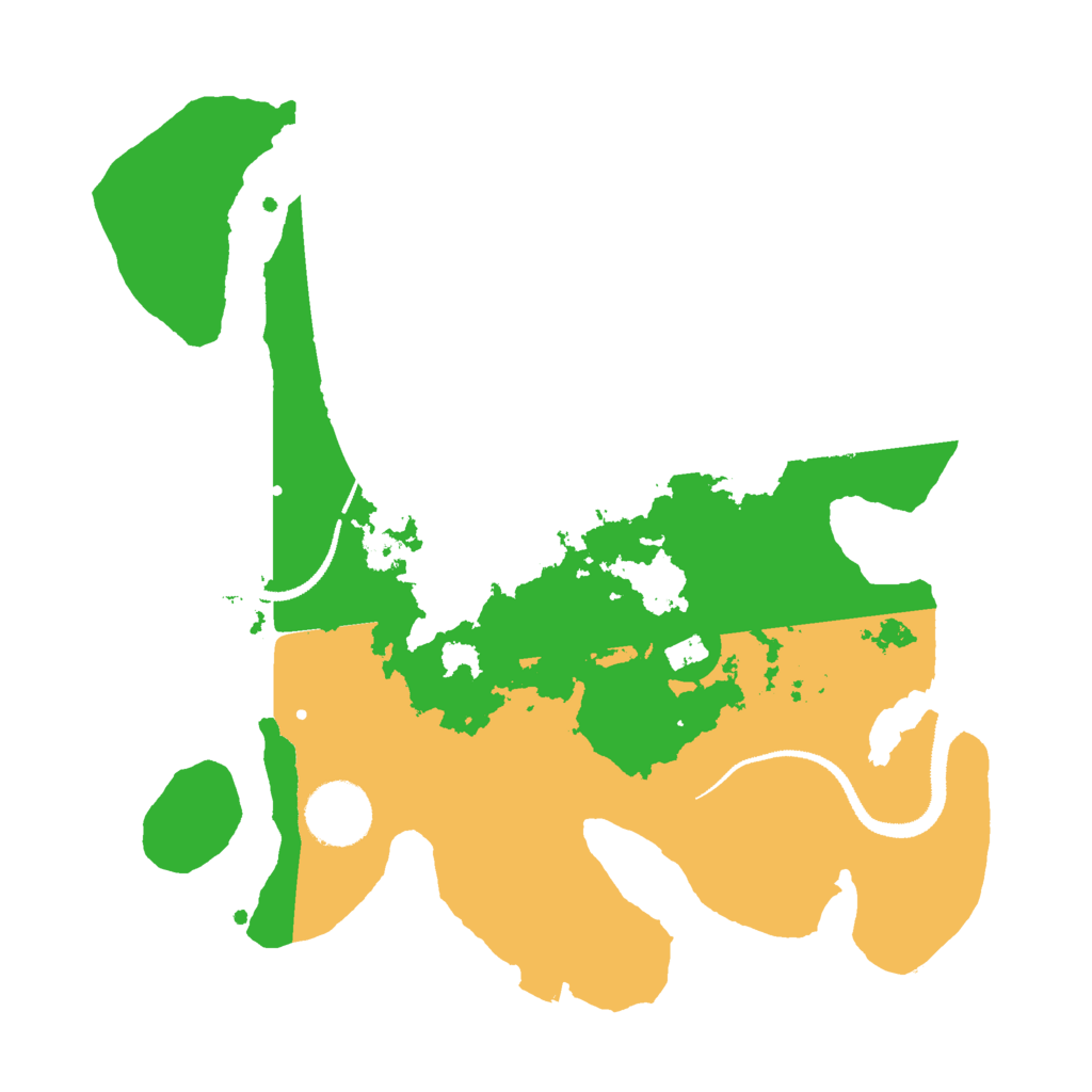 Biome Rust Map: Procedural Map, Size: 3000, Seed: 2000724410