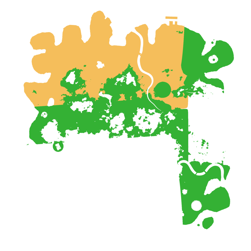 Biome Rust Map: Procedural Map, Size: 4250, Seed: 1664173360