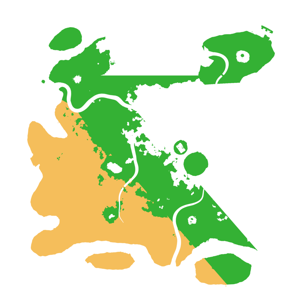 Biome Rust Map: Procedural Map, Size: 3500, Seed: 1788318608