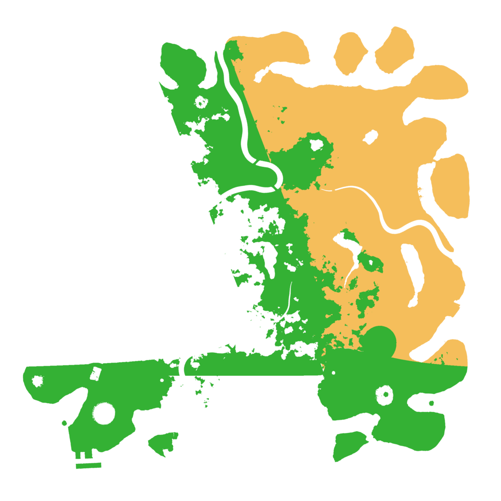 Biome Rust Map: Procedural Map, Size: 4000, Seed: 1578482165
