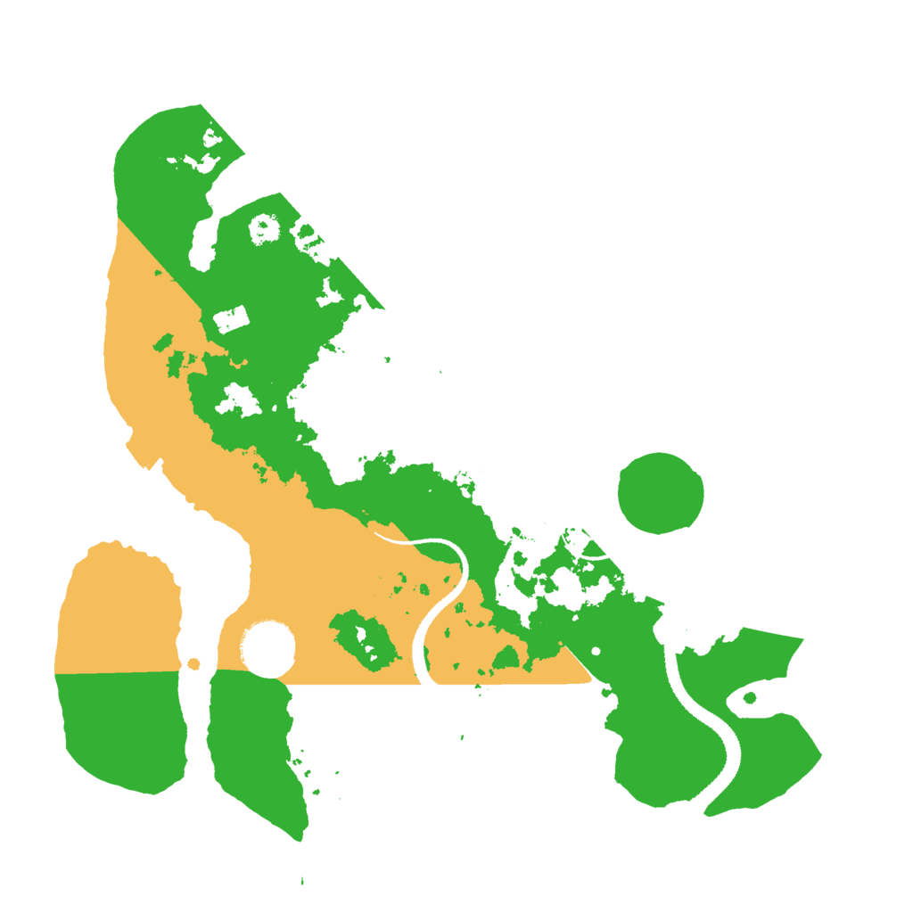 Biome Rust Map: Procedural Map, Size: 3000, Seed: 1522115613