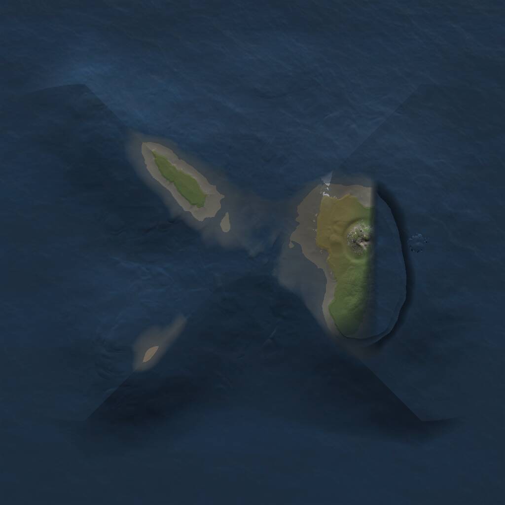 Rust Map: Procedural Map, Size: 1100, Seed: 676767, 1 Monuments