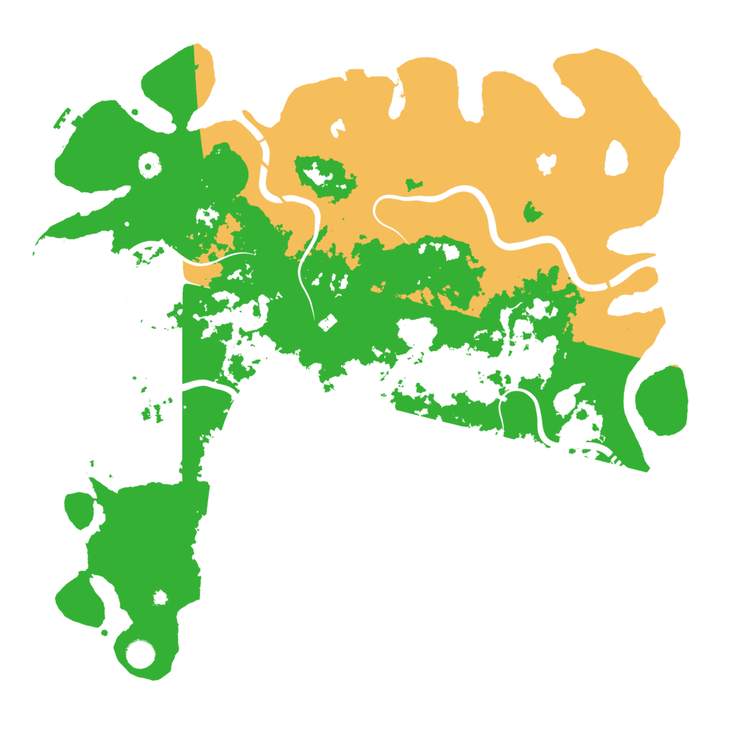 Biome Rust Map: Procedural Map, Size: 4500, Seed: 1972876921