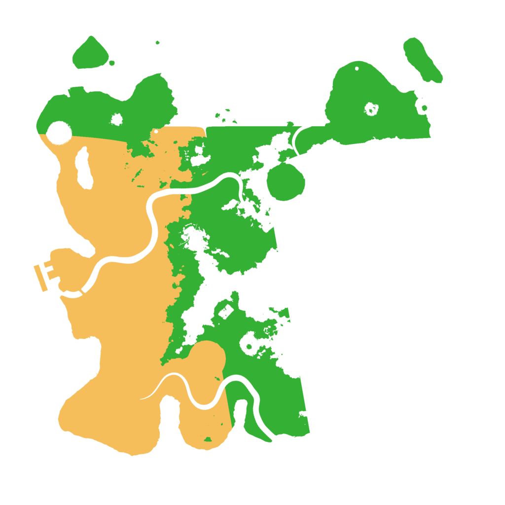 Biome Rust Map: Procedural Map, Size: 3750, Seed: 1576710878