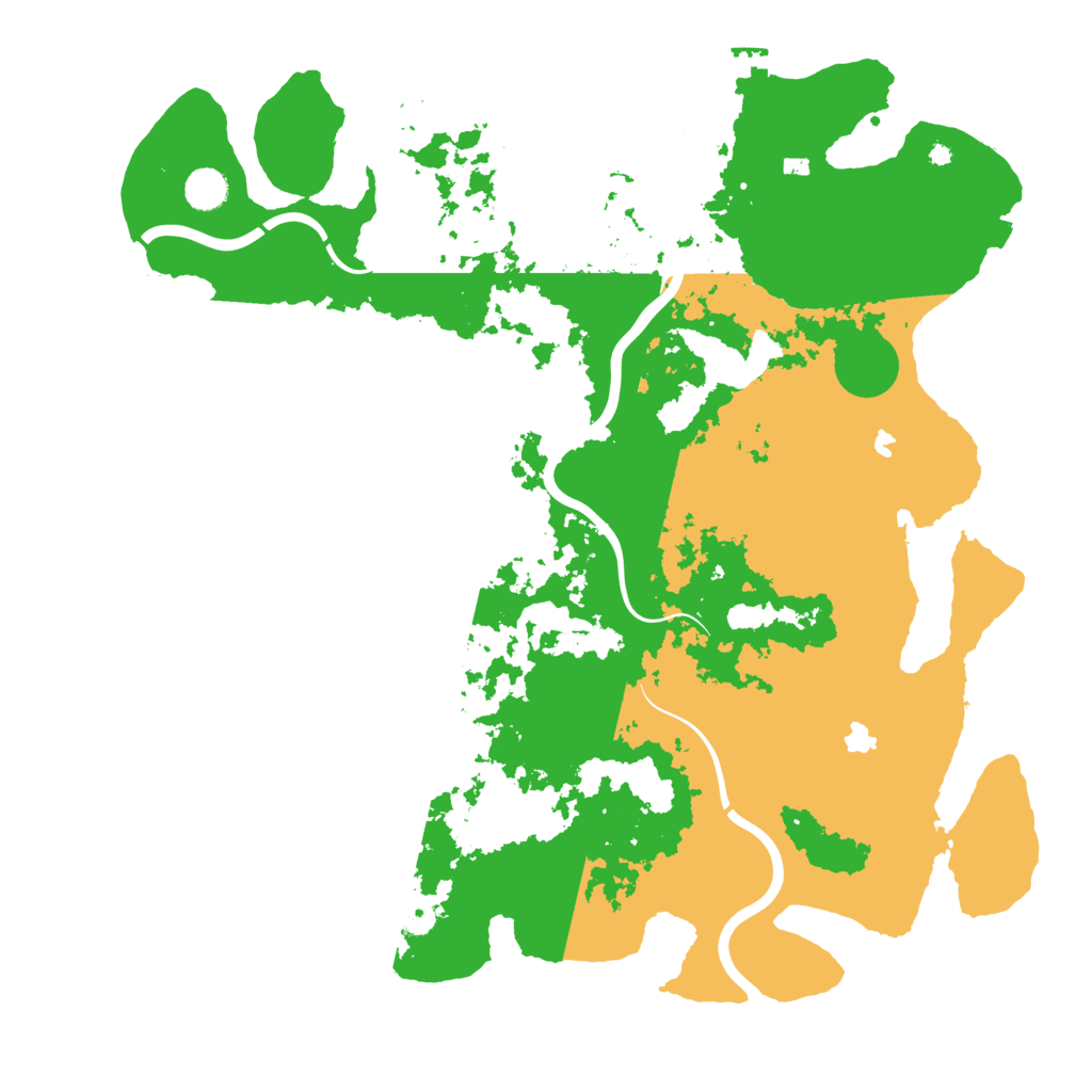 Biome Rust Map: Procedural Map, Size: 4500, Seed: 1082449898