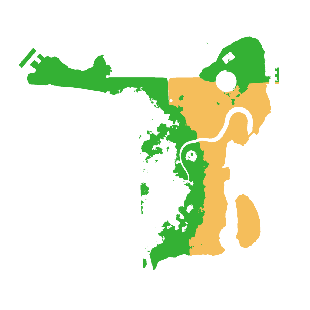 Biome Rust Map: Procedural Map, Size: 2800, Seed: 225451641