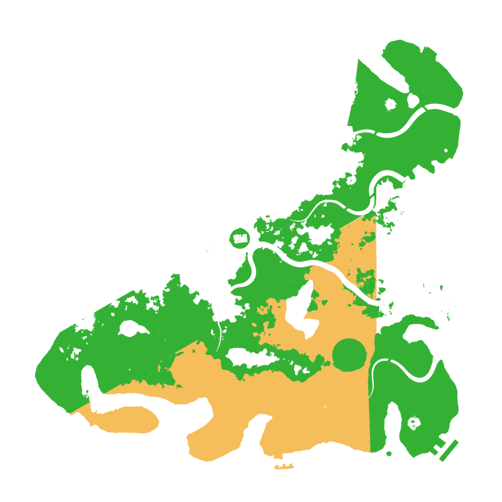Biome Rust Map: Procedural Map, Size: 4000, Seed: 1818400262