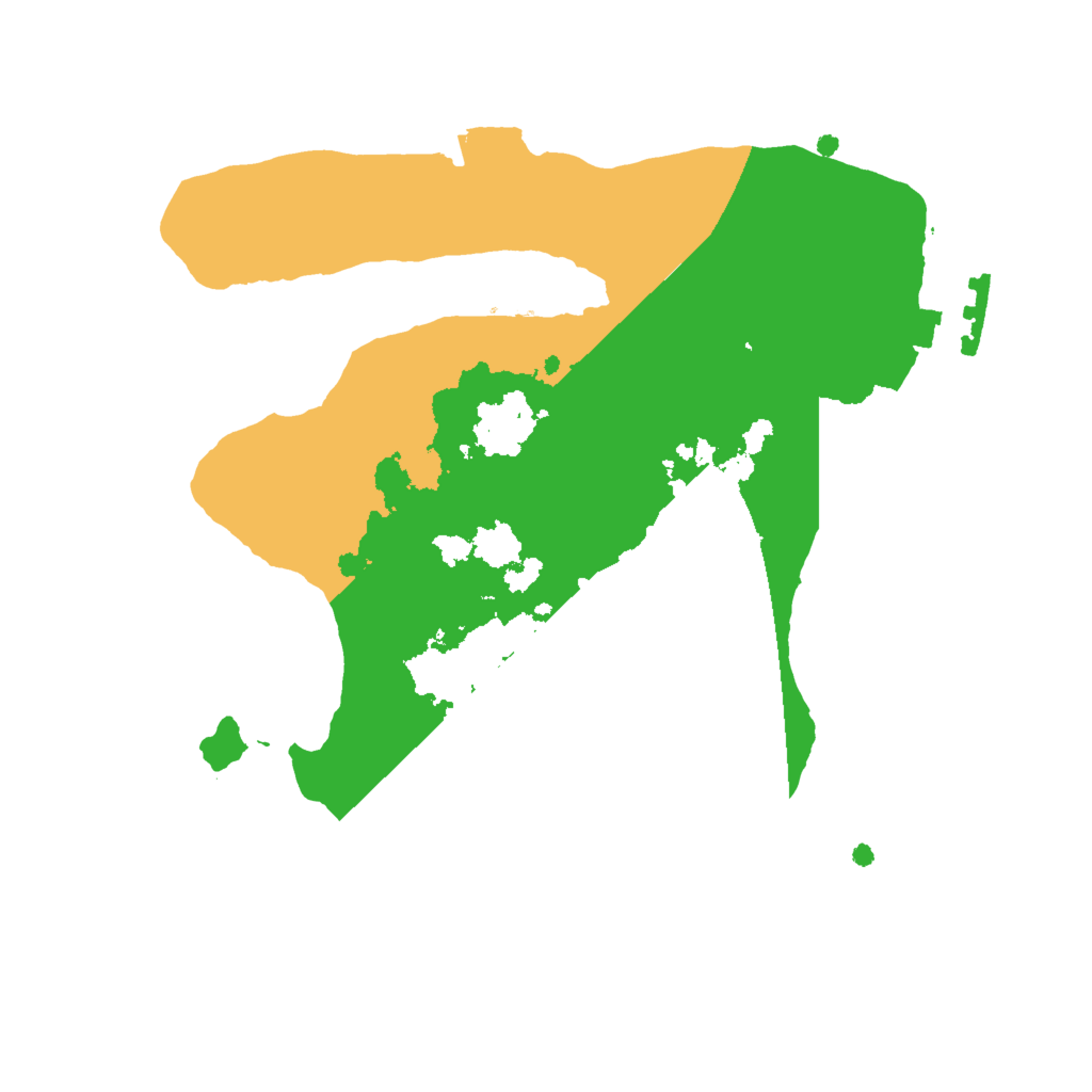 Biome Rust Map: Procedural Map, Size: 2000, Seed: 159905702