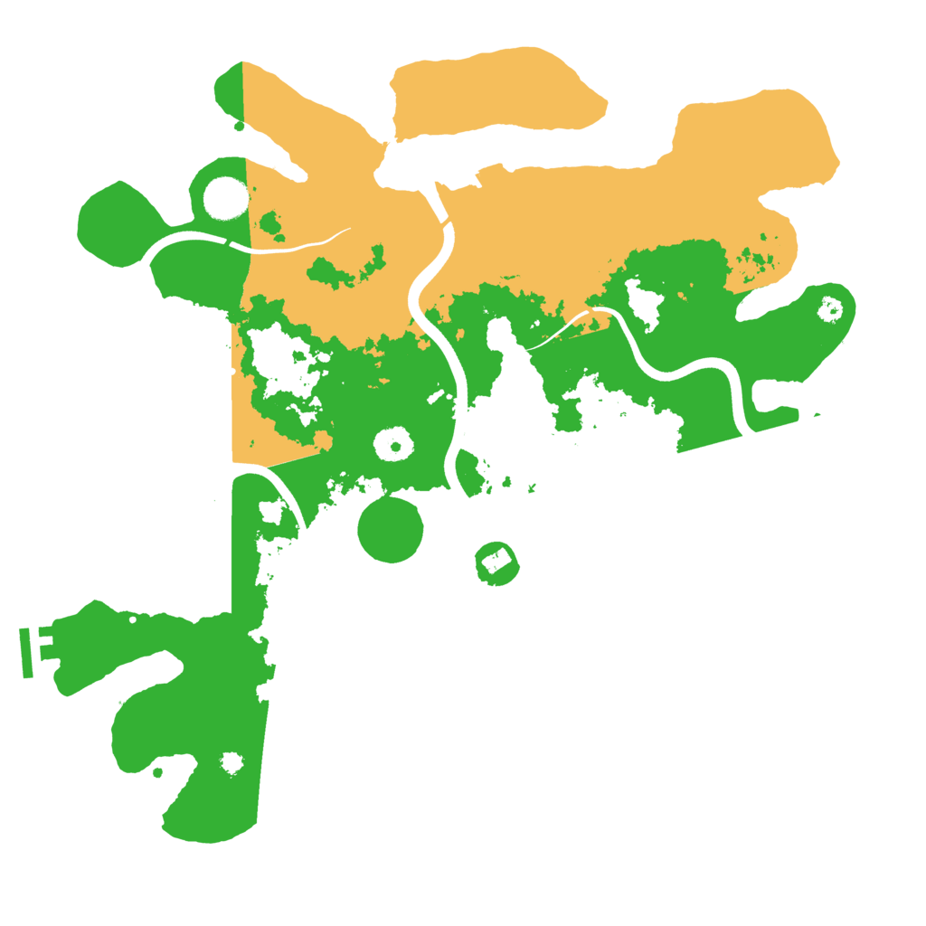 Biome Rust Map: Procedural Map, Size: 3750, Seed: 486122960