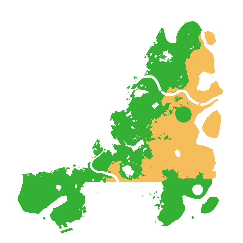 Biome Rust Map: Procedural Map, Size: 4000, Seed: 4800000