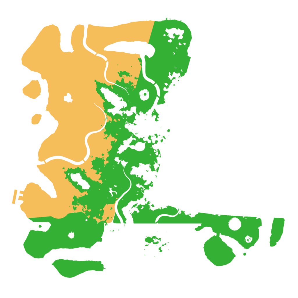 Biome Rust Map: Procedural Map, Size: 4250, Seed: 787693701