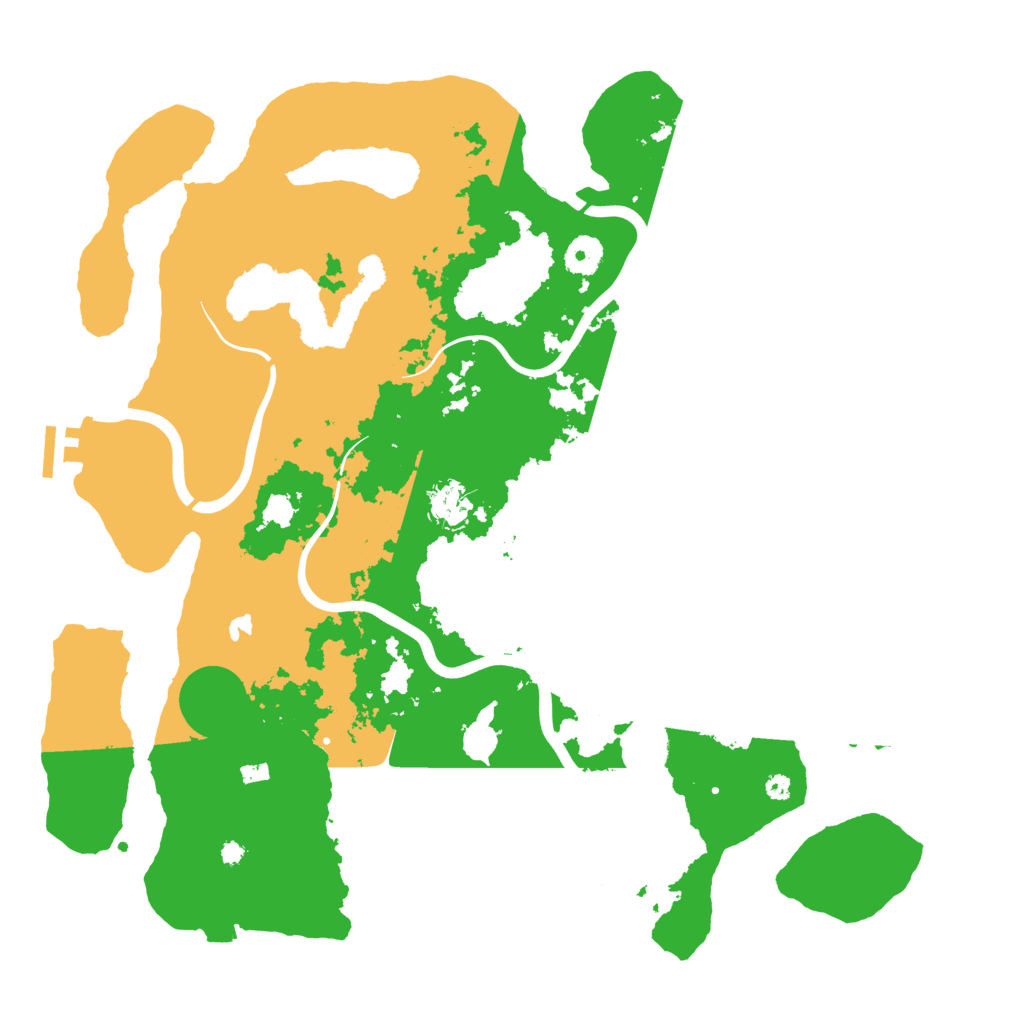 Biome Rust Map: Procedural Map, Size: 4000, Seed: 65255350