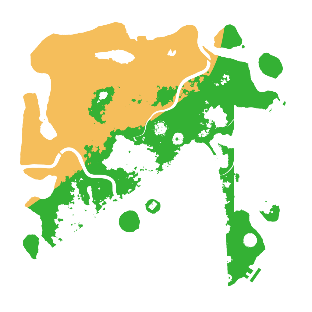 Biome Rust Map: Procedural Map, Size: 4000, Seed: 178456710