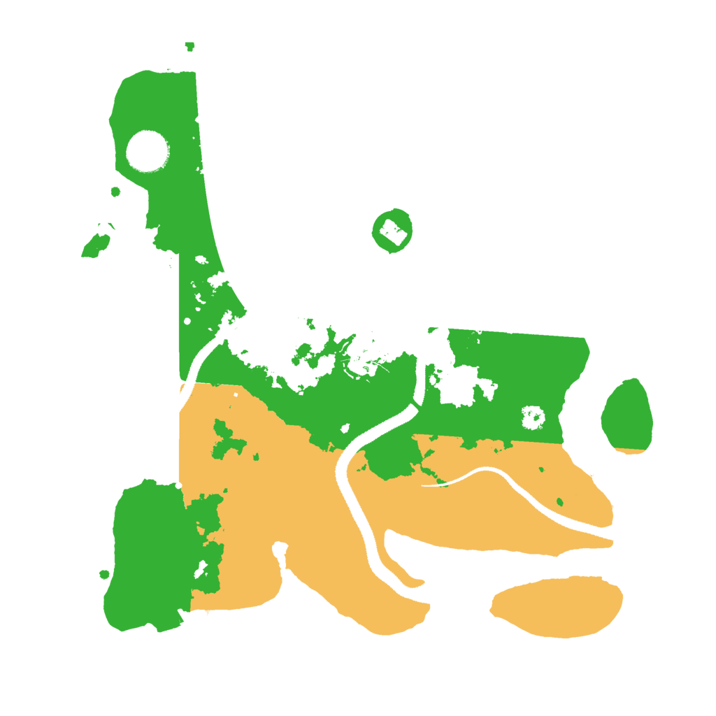 Biome Rust Map: Procedural Map, Size: 3000, Seed: 64623330