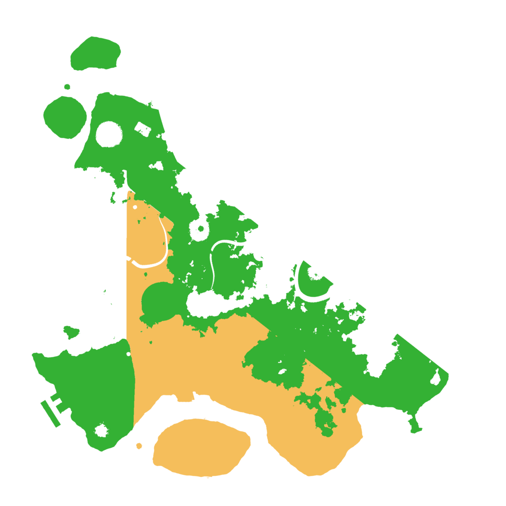 Biome Rust Map: Procedural Map, Size: 3500, Seed: 1523685332