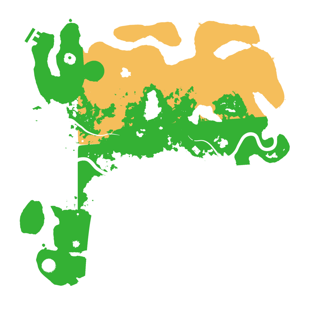 Biome Rust Map: Procedural Map, Size: 4000, Seed: 853359762
