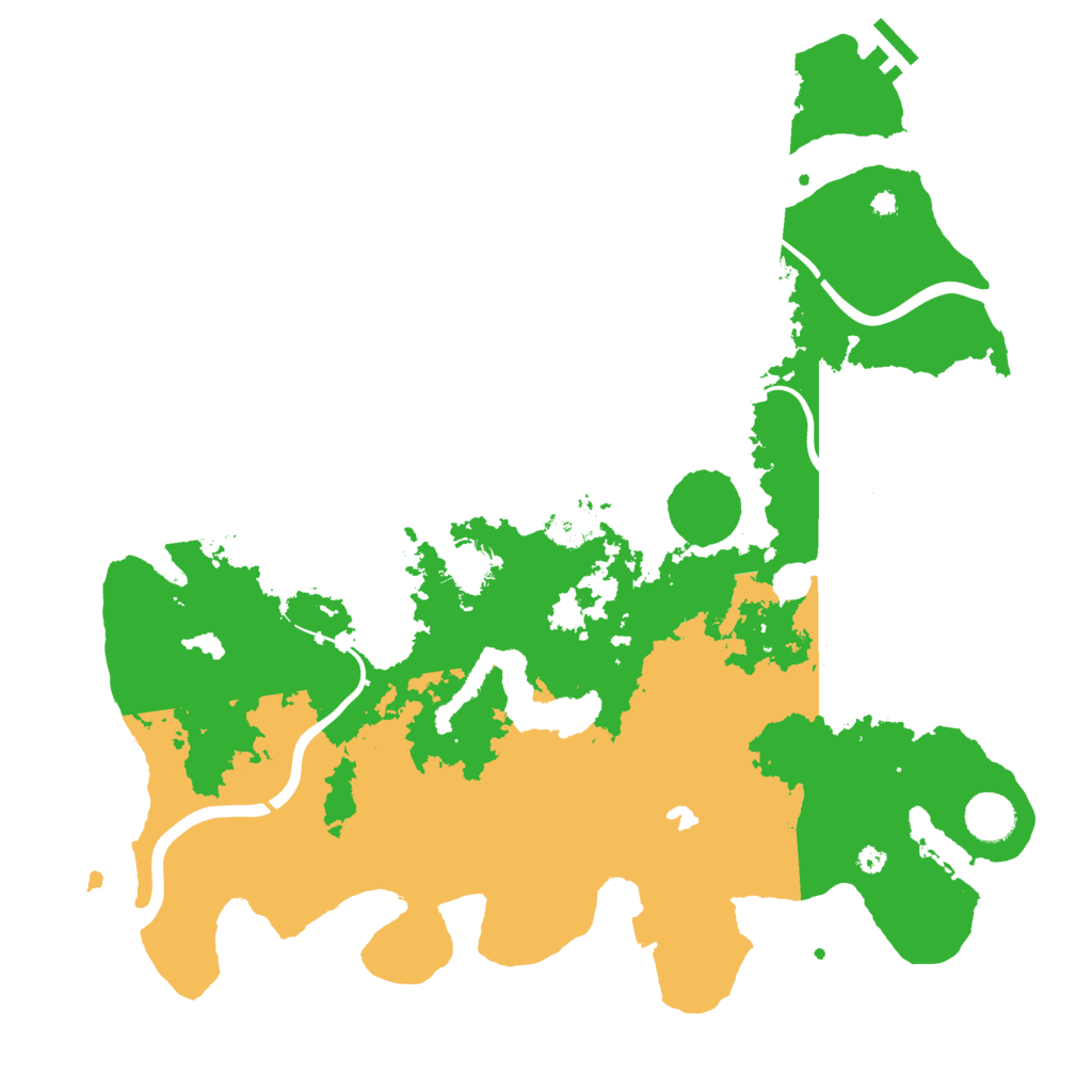 Biome Rust Map: Procedural Map, Size: 4000, Seed: 796297066