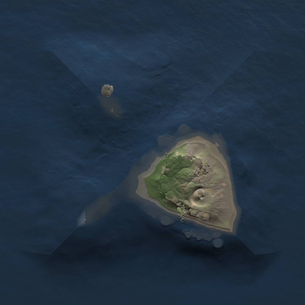 Rust Map: Procedural Map, Size: 1000, Seed: 872, 1 Monuments