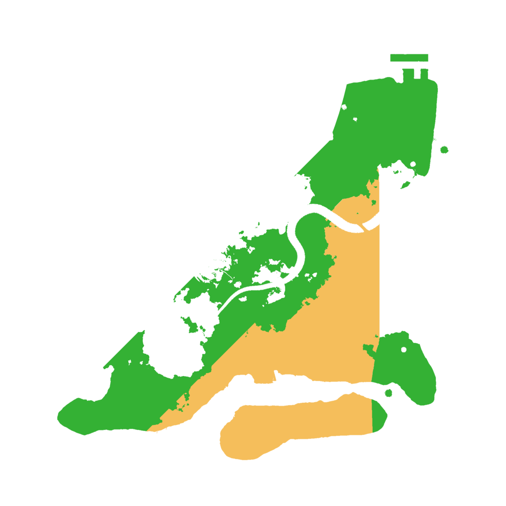 Biome Rust Map: Procedural Map, Size: 2700, Seed: 1776168085