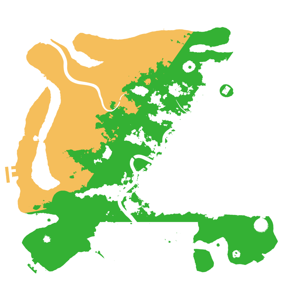 Biome Rust Map: Procedural Map, Size: 3750, Seed: 218067866