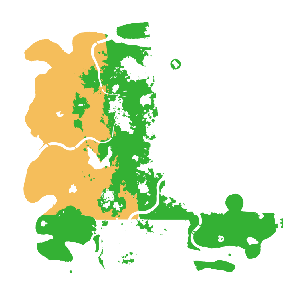 Biome Rust Map: Procedural Map, Size: 4500, Seed: 793164333