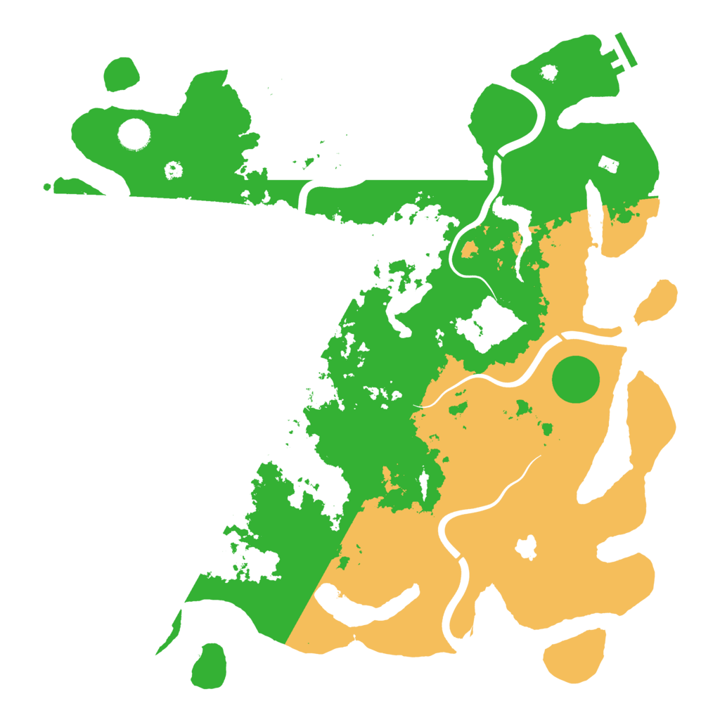 Biome Rust Map: Procedural Map, Size: 4000, Seed: 1701962028