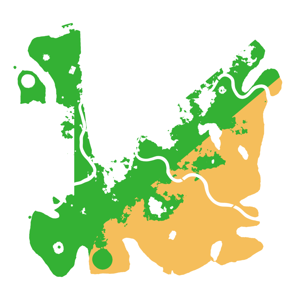 Biome Rust Map: Procedural Map, Size: 4000, Seed: 1533769011