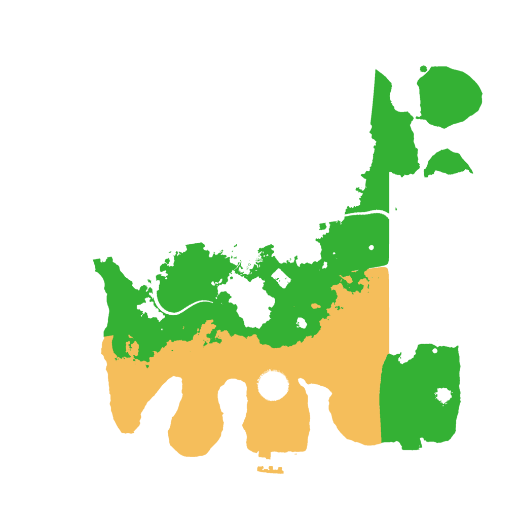 Biome Rust Map: Procedural Map, Size: 3000, Seed: 1039000754