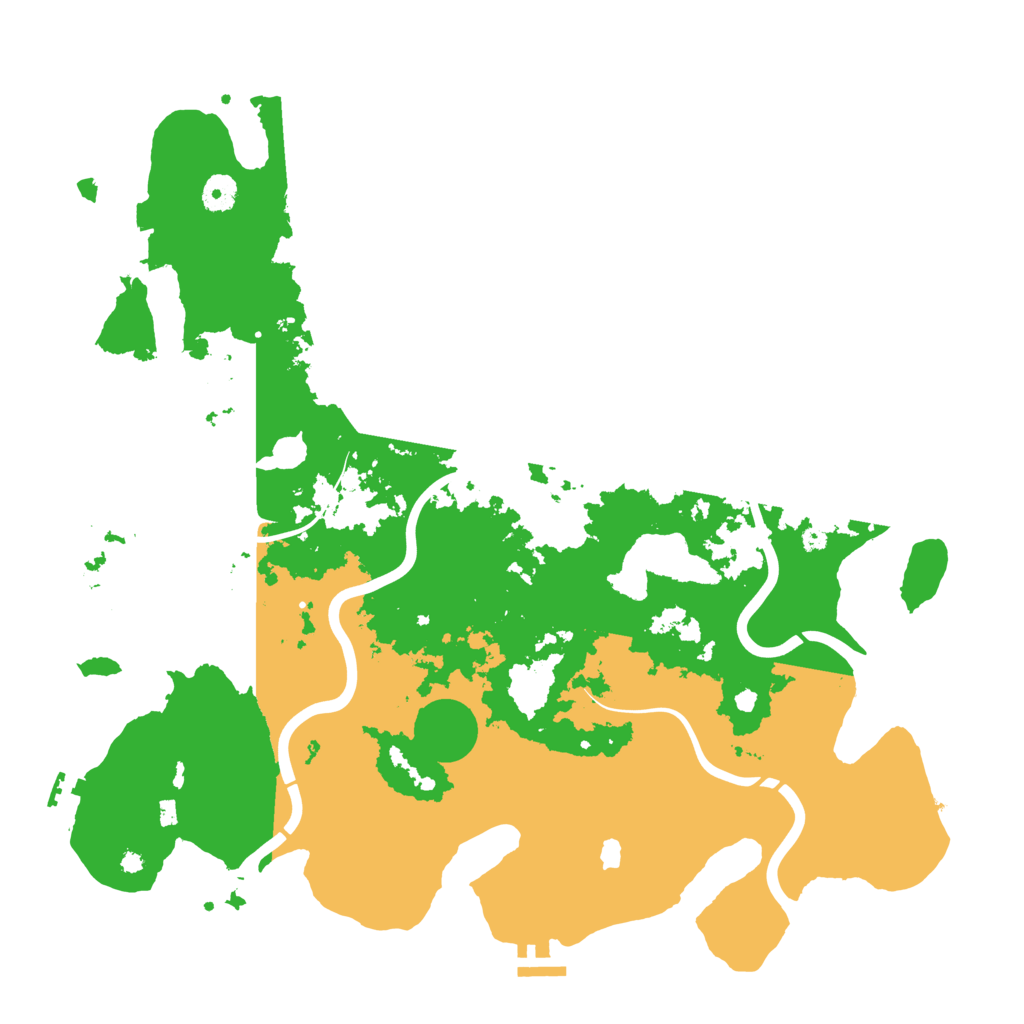Biome Rust Map: Procedural Map, Size: 4250, Seed: 74810