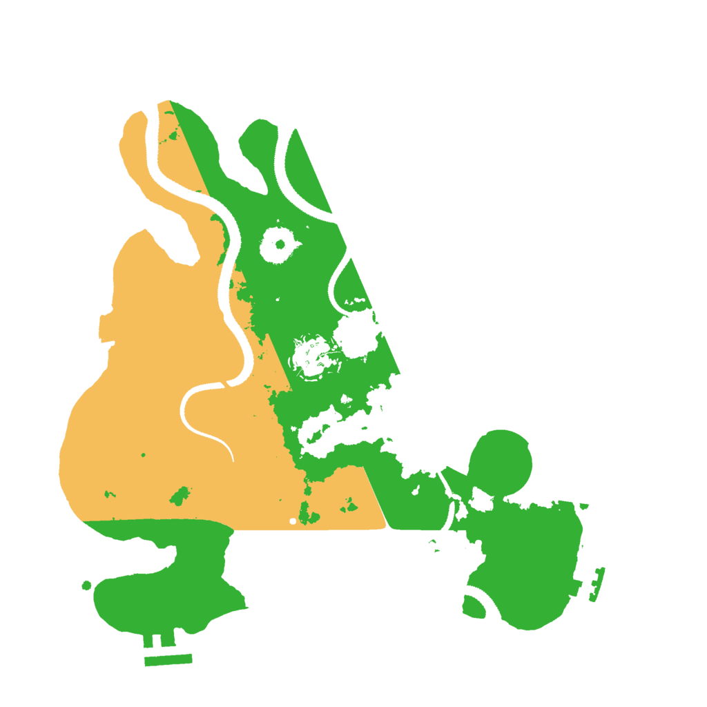 Biome Rust Map: Procedural Map, Size: 3000, Seed: 1994323757