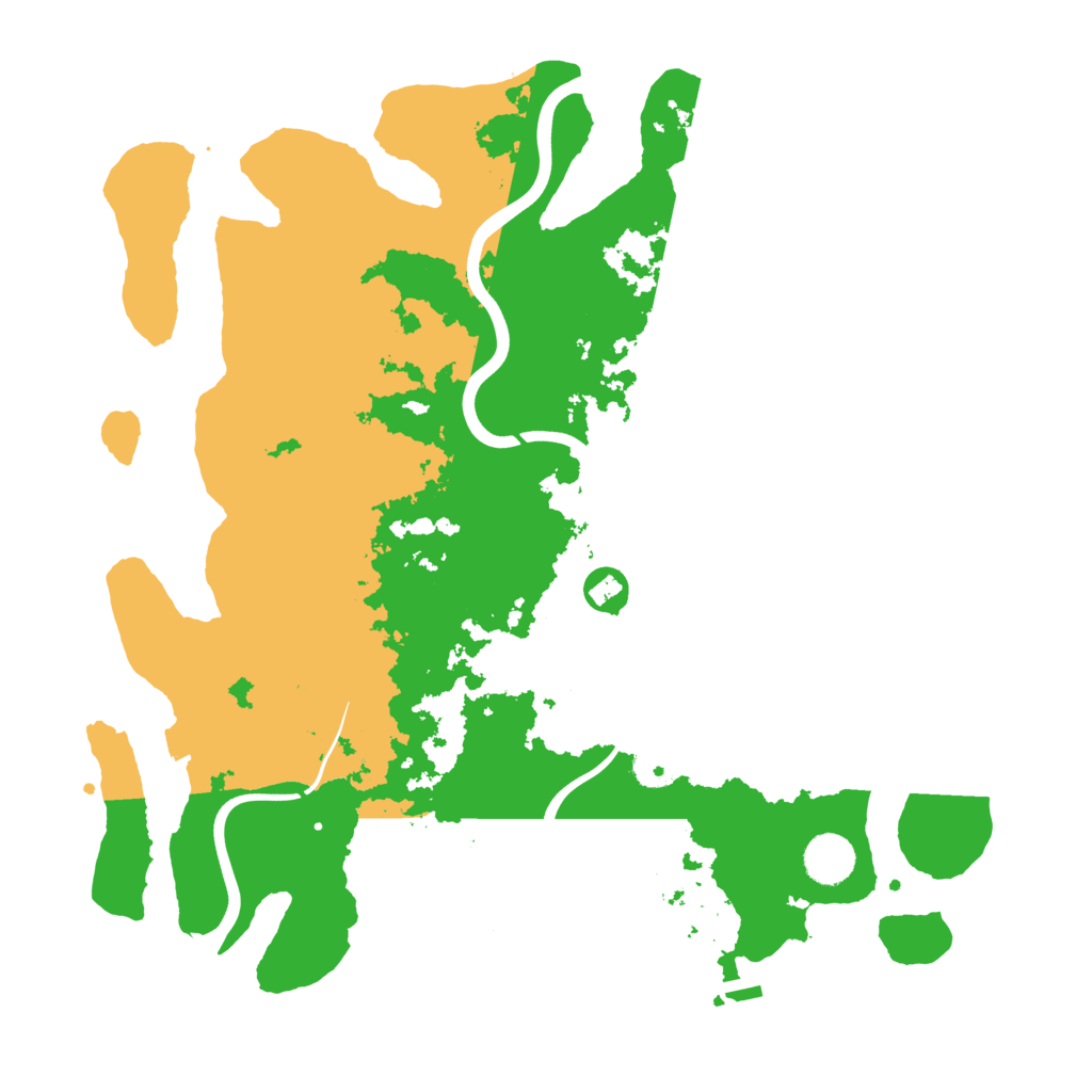 Biome Rust Map: Procedural Map, Size: 3850, Seed: 993621312