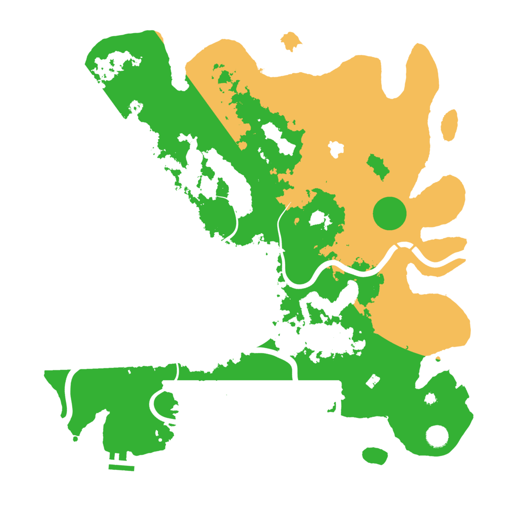 Biome Rust Map: Procedural Map, Size: 4000, Seed: 68431357