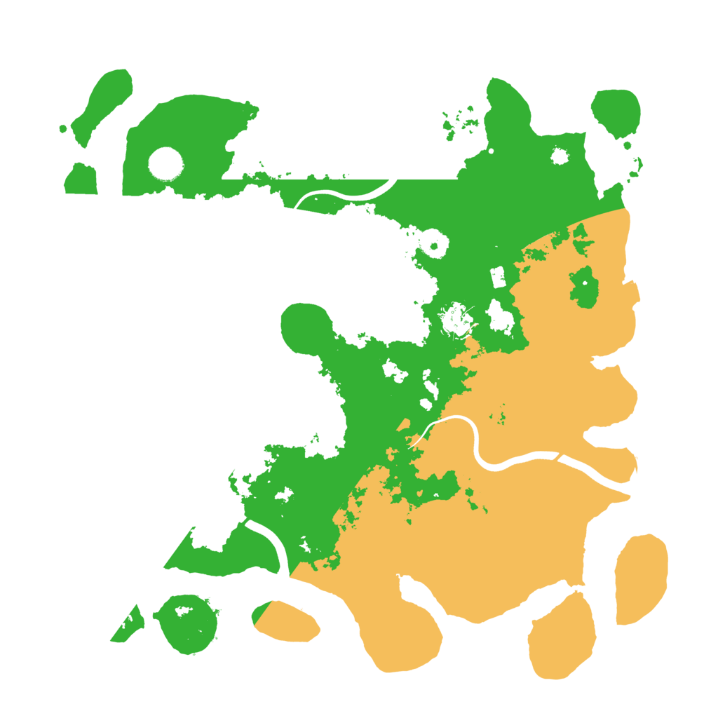 Biome Rust Map: Procedural Map, Size: 3750, Seed: 197778843