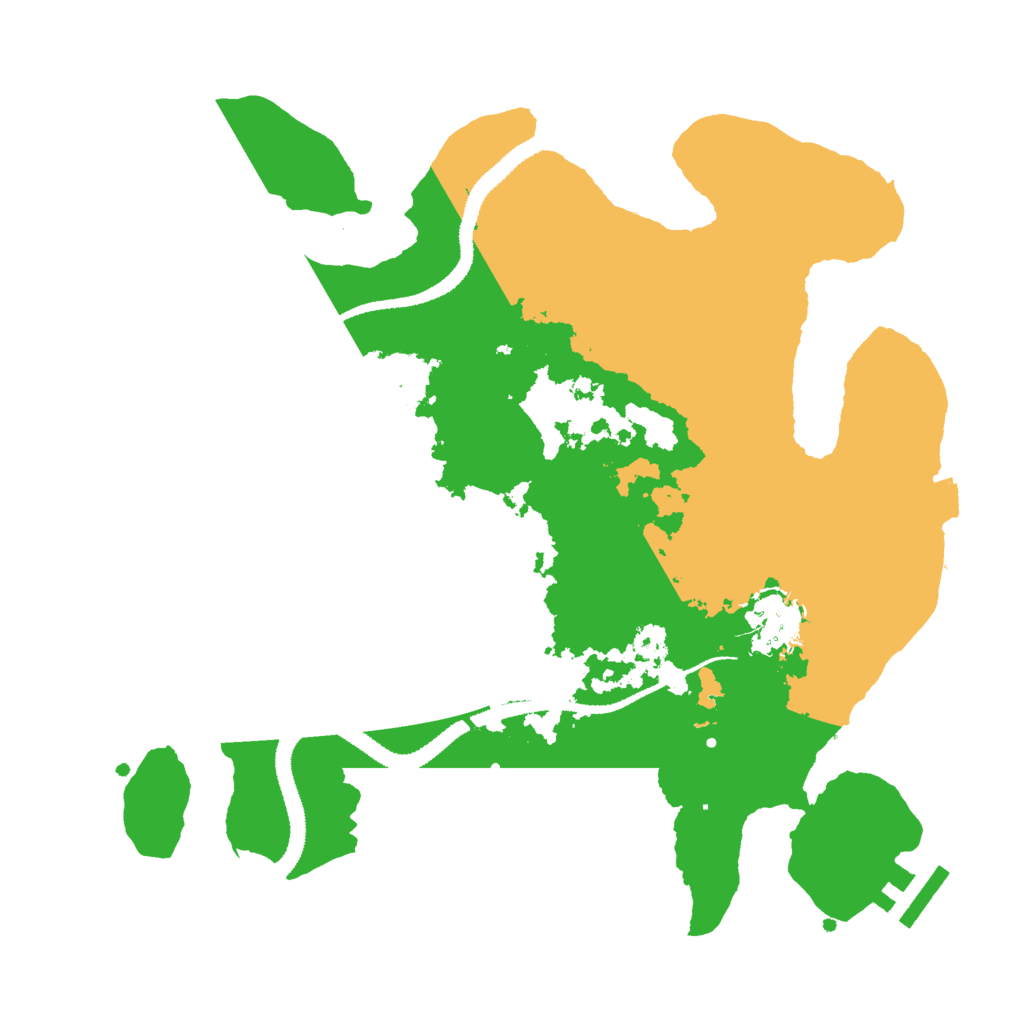 Biome Rust Map: Procedural Map, Size: 3000, Seed: 1784850238
