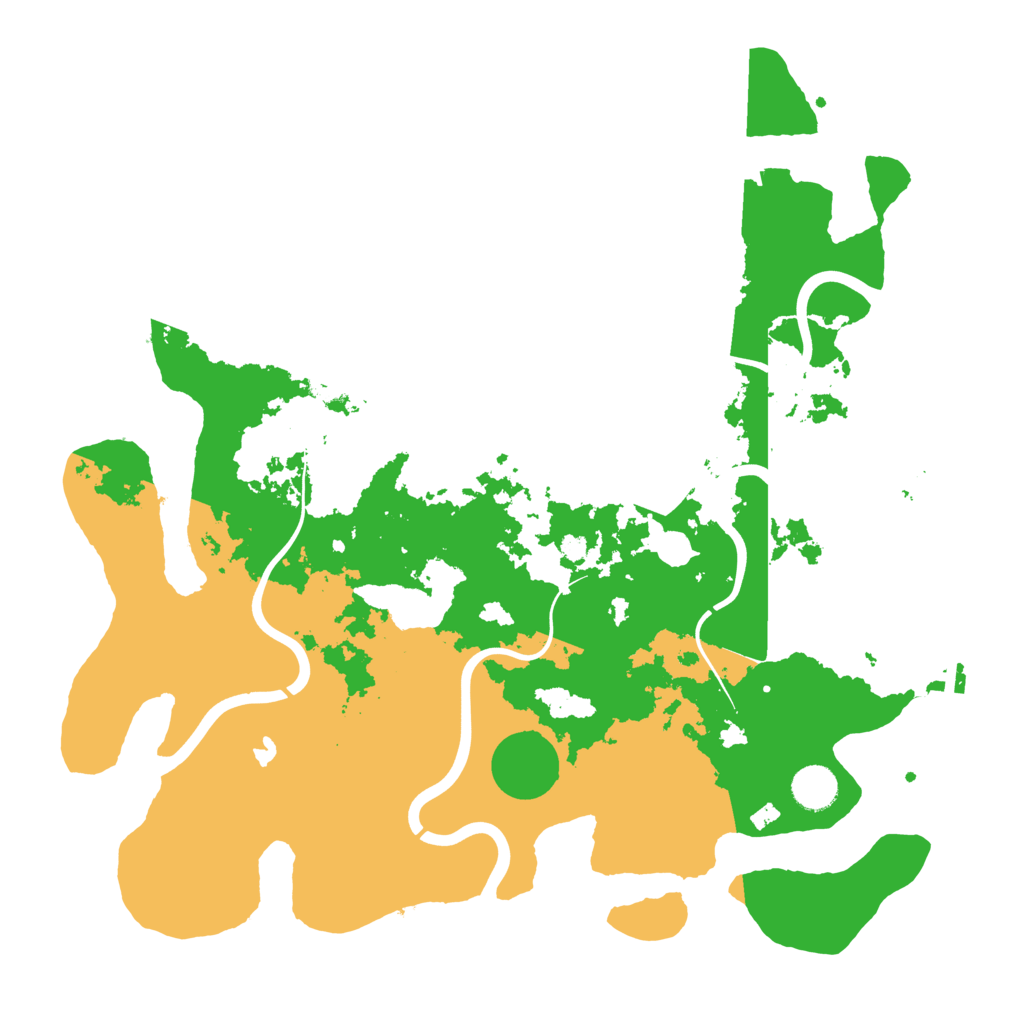 Biome Rust Map: Procedural Map, Size: 4000, Seed: 1711077374