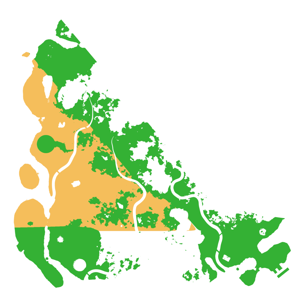 Biome Rust Map: Procedural Map, Size: 4500, Seed: 1606604