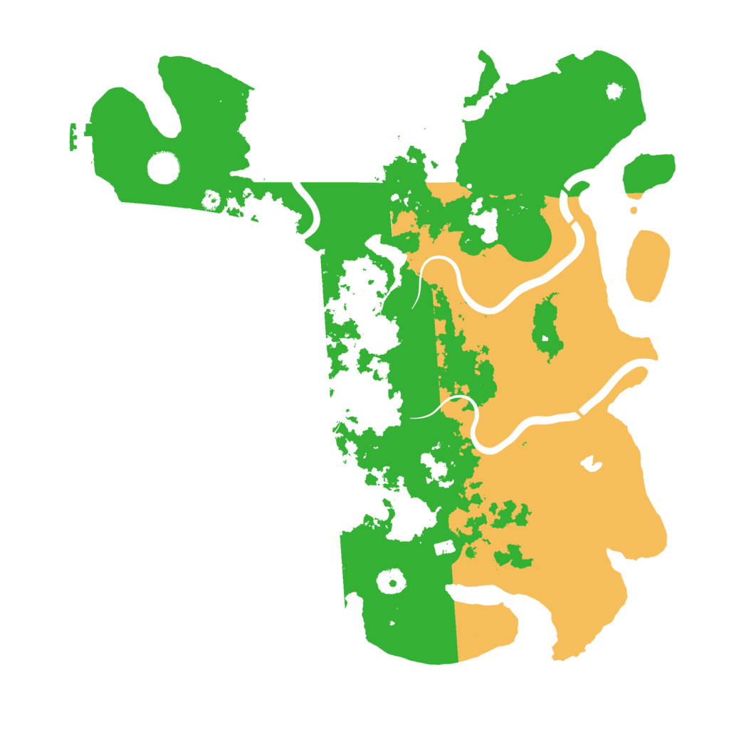 Biome Rust Map: Procedural Map, Size: 4000, Seed: 1328341179