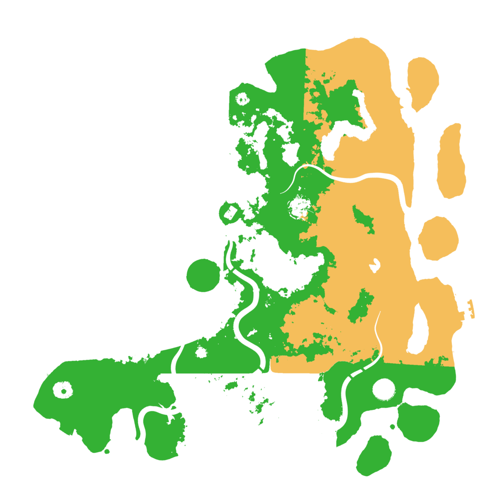 Biome Rust Map: Procedural Map, Size: 4000, Seed: 1599961926