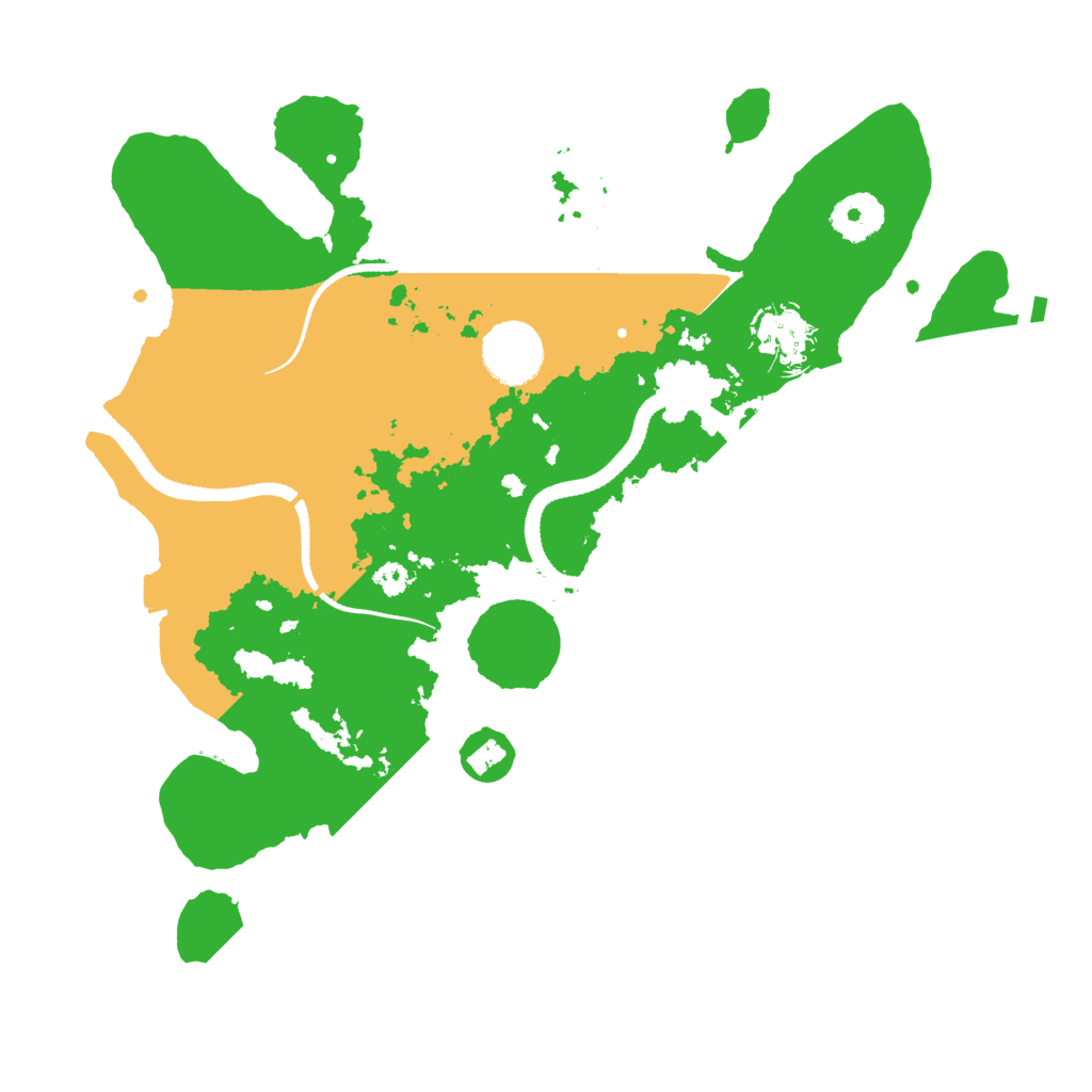 Biome Rust Map: Procedural Map, Size: 3300, Seed: 625378765