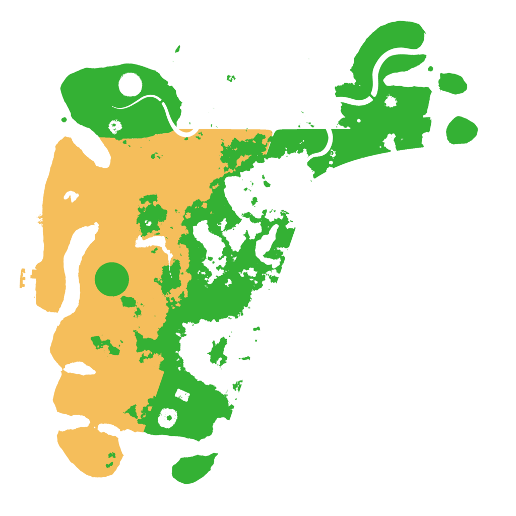 Biome Rust Map: Procedural Map, Size: 4000, Seed: 406379513