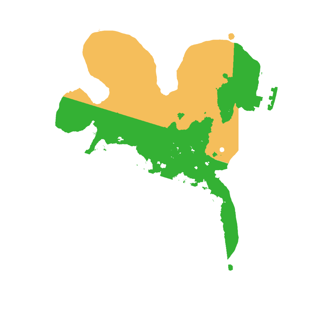 Biome Rust Map: Procedural Map, Size: 2000, Seed: 90812