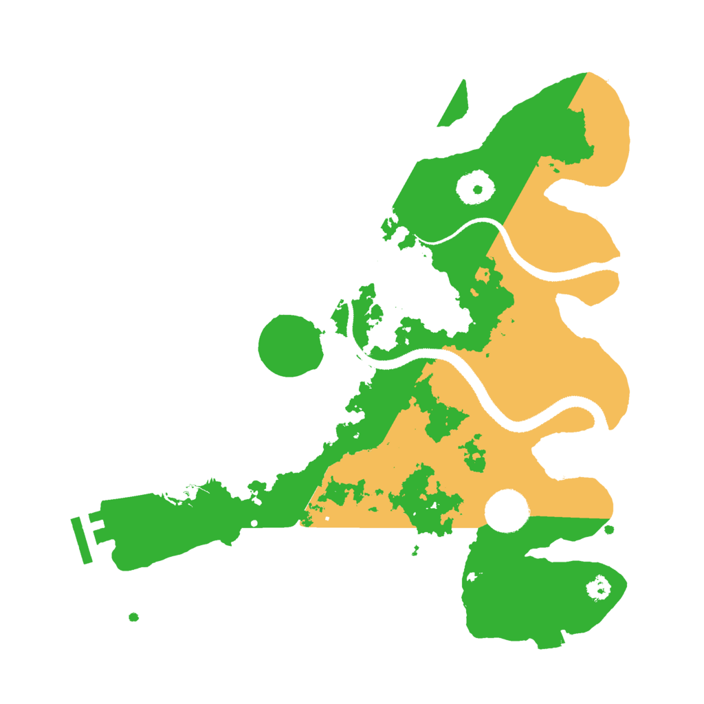 Biome Rust Map: Procedural Map, Size: 3000, Seed: 9065342