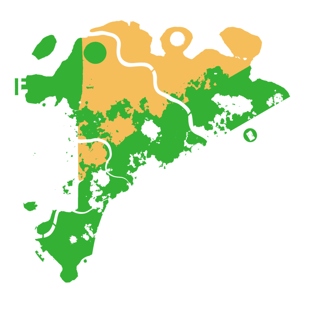 Biome Rust Map: Procedural Map, Size: 3750, Seed: 1852201171