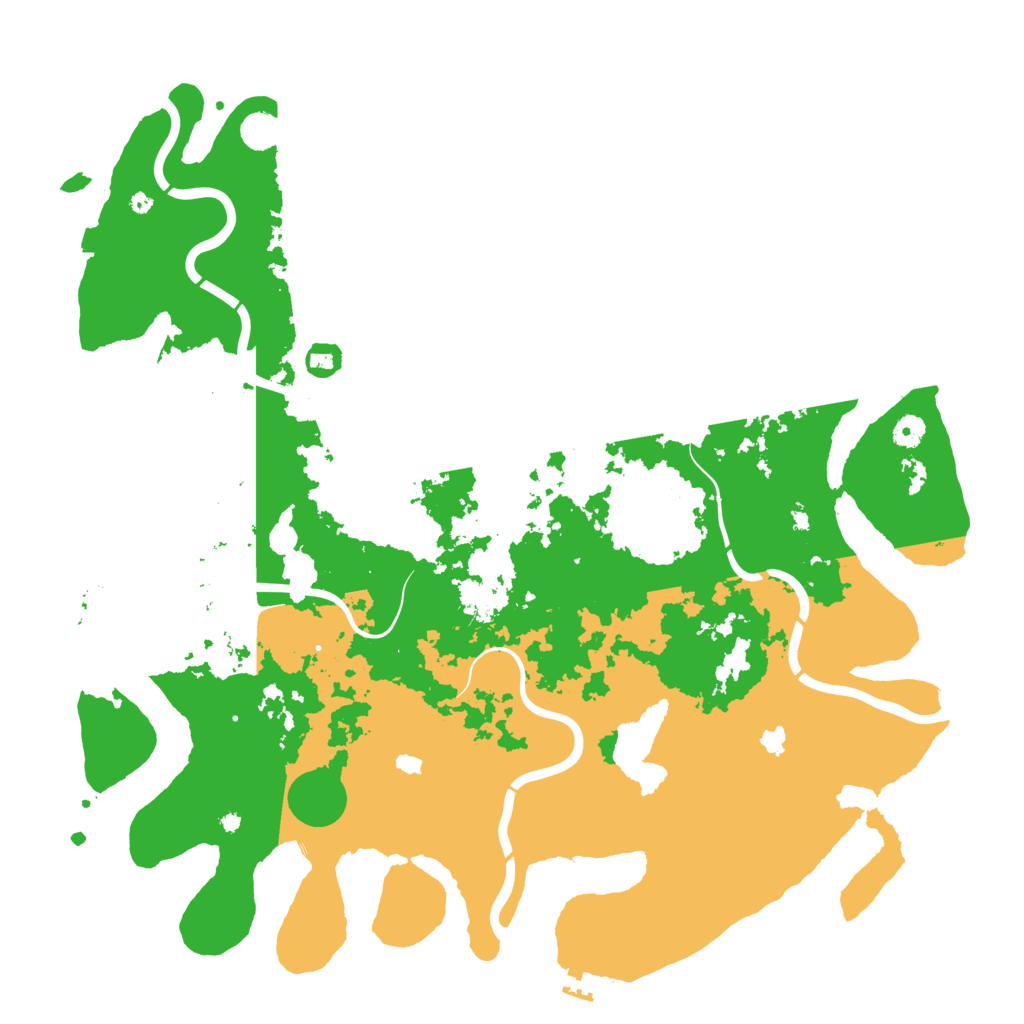 Biome Rust Map: Procedural Map, Size: 4800, Seed: 323922391