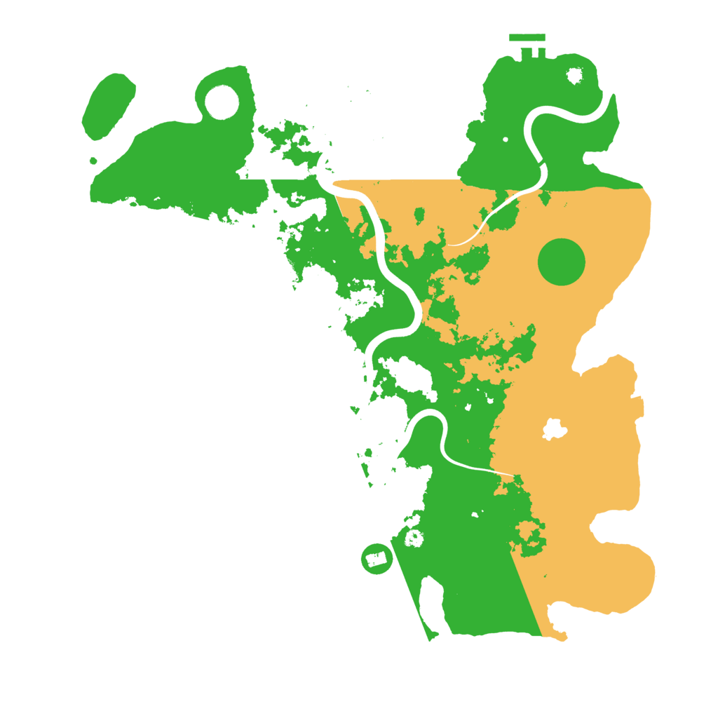 Biome Rust Map: Procedural Map, Size: 4000, Seed: 1007140926